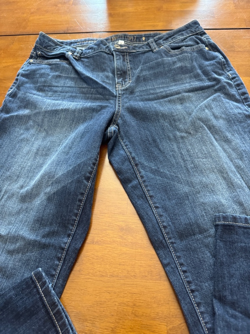 Jennifer Lopez Indigo Skinny Jeans